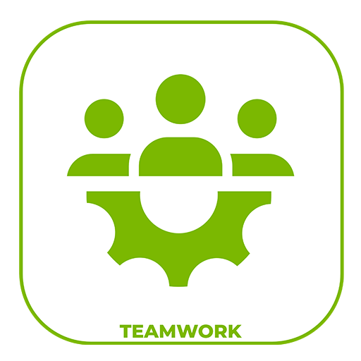 Teamwork skills logo