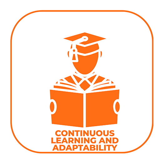 Continuous Learning and Adaptability skills logo