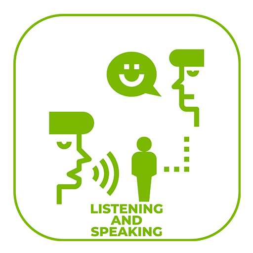 Listening and Speaking skills logo