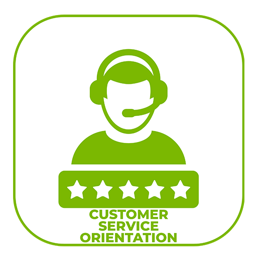 Customer Service Orientation skills logo