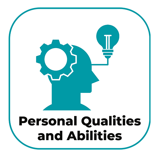 Personal Qualities and Abilities skills grouping logo